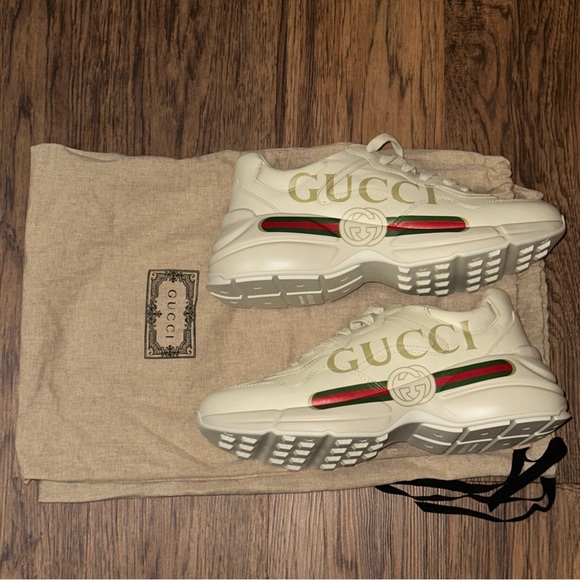 Gucci Rhyton Sneakers - Picture 8 of 11